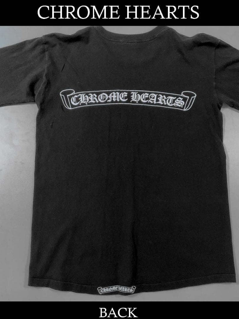 CHROME HEARTSクロムハーツ　90'sBELTON社タグ　ロンT　M