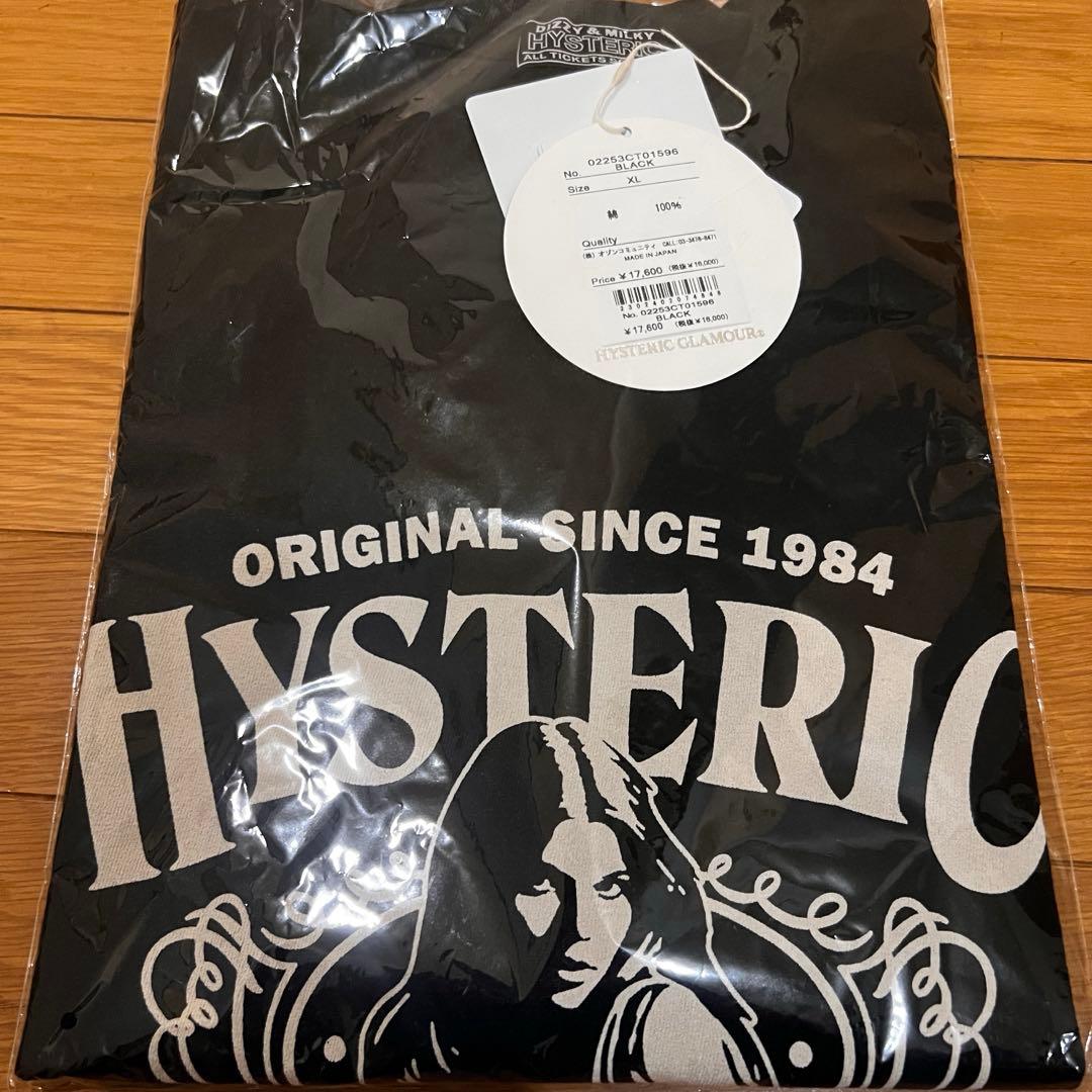 【新品未使用】HYSTERICGLAMOUR ヒステリックグラマーTシャツ XL