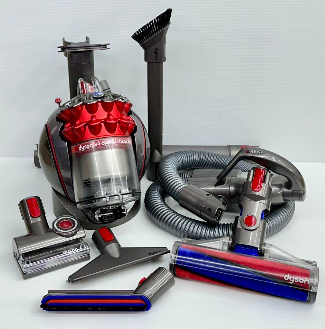 動作保証　ダイソン　CY29　サイクロン　掃除機　V4 Digital 本体　赤
