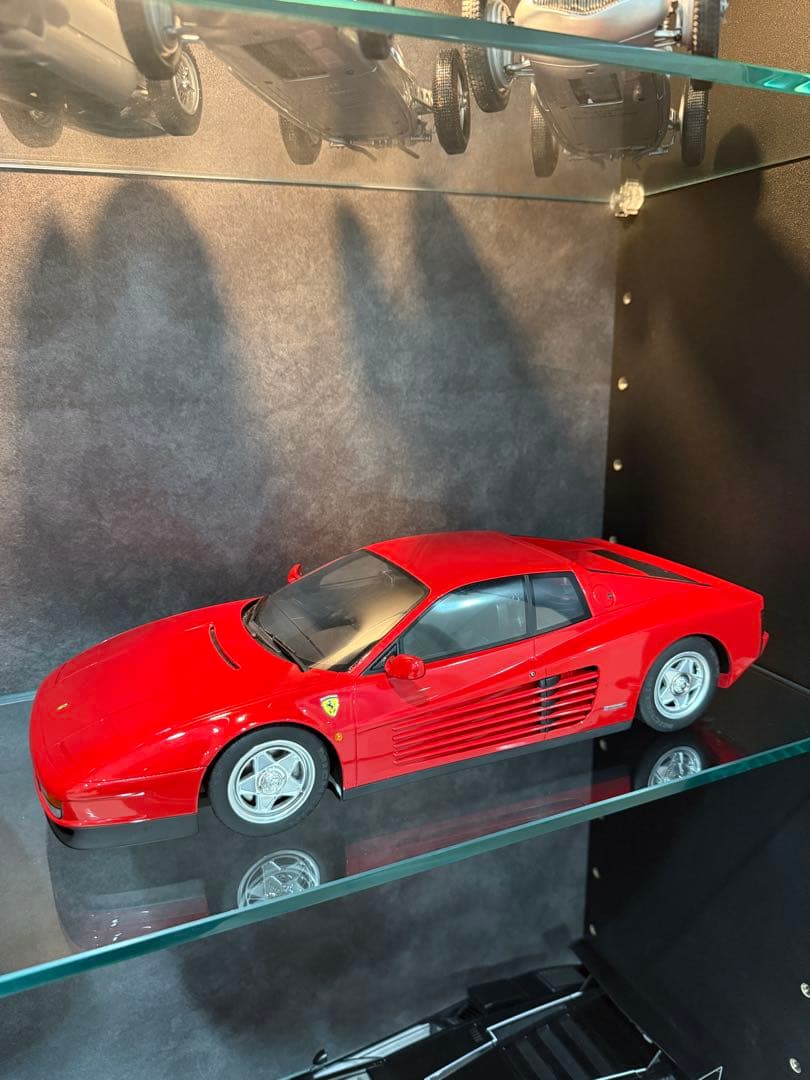 Ferrari テスタロッサ　ミニカー 赤　京商　1/12