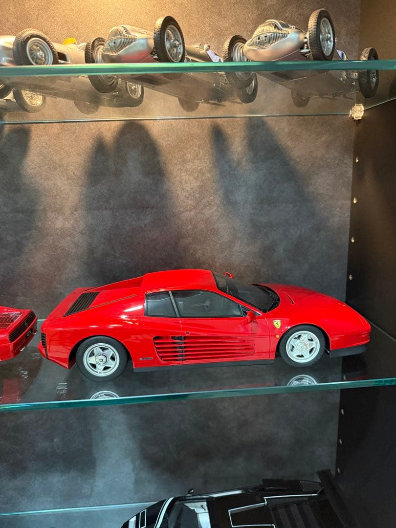 Ferrari テスタロッサ　ミニカー 赤　京商　1/12