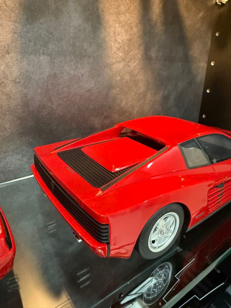 Ferrari テスタロッサ　ミニカー 赤　京商　1/12