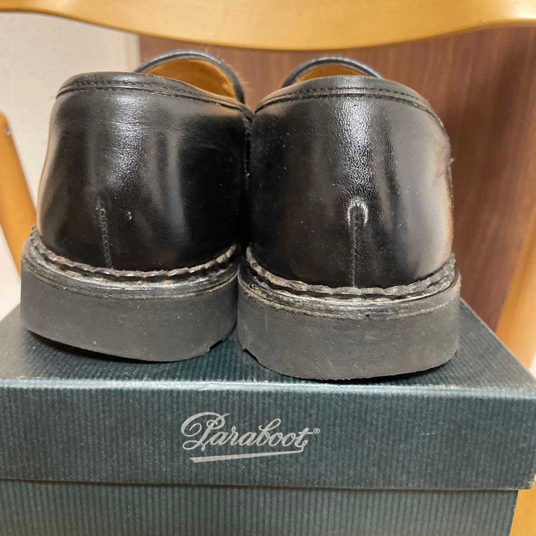 パラブーツ　ランス　フォック　アザラシ　UK8 ブラック　Paraboot