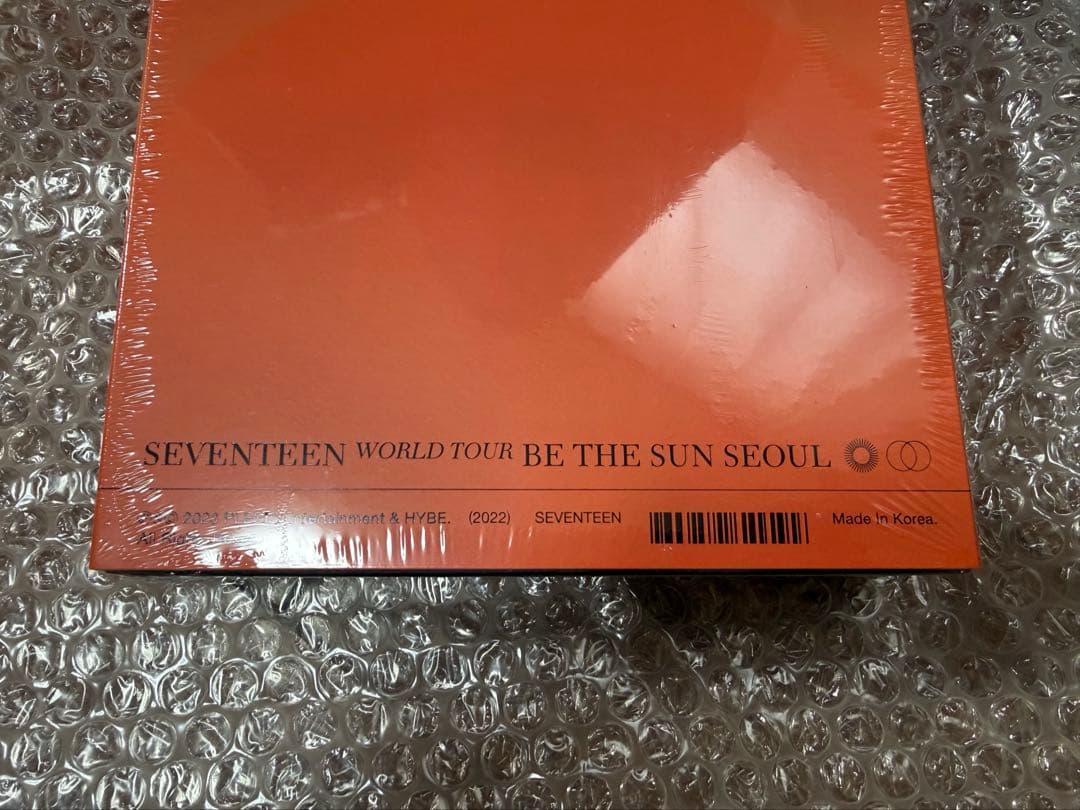 新品⭐︎ SEVENTEEN WORLD TOUR BE THE SUN DVD