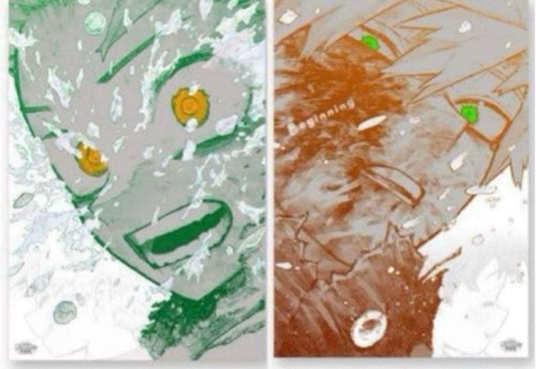 ヒロアカ　原画展　A2 ポスター