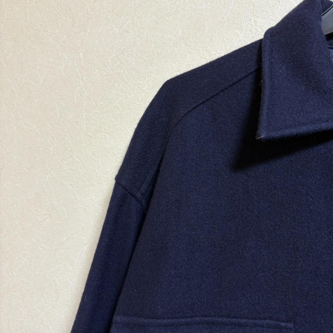 STUSSY CPOジャケット Sサイズ ウール 90s ネイビー