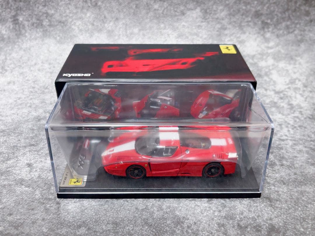 504台限定　京商 MR 1/43 Ferrari FXX フル開閉　赤