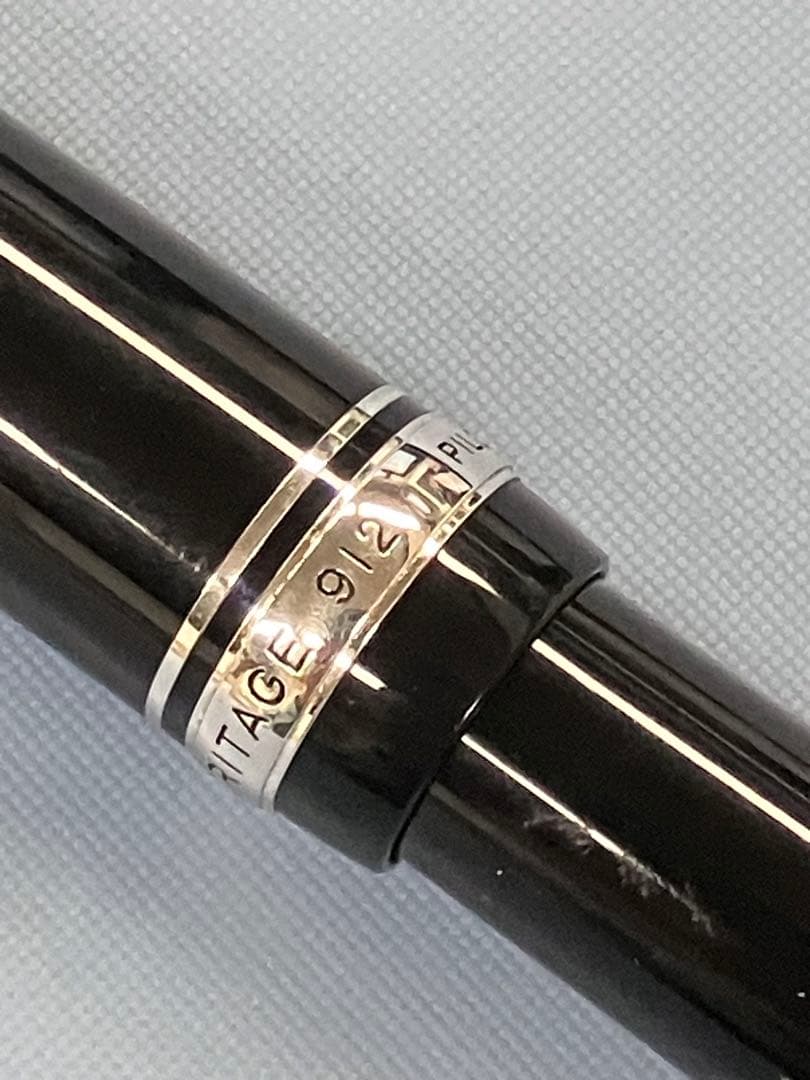 PILOT 万年筆 カスタムヘリテイジ912 ブラック FKVH2MRBPO