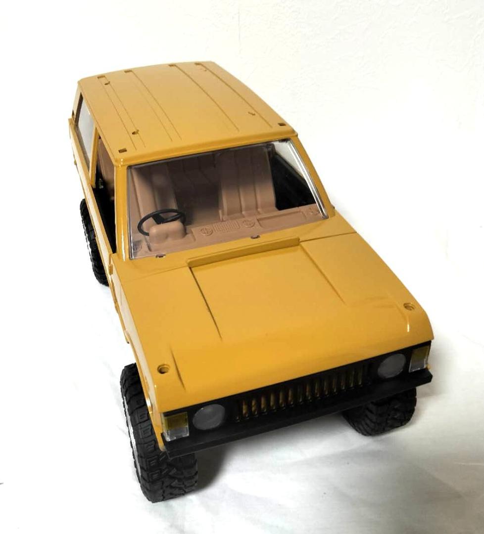 MN 168 1/12 初代レンジローバーSUVラジコンクローラー YELLOW