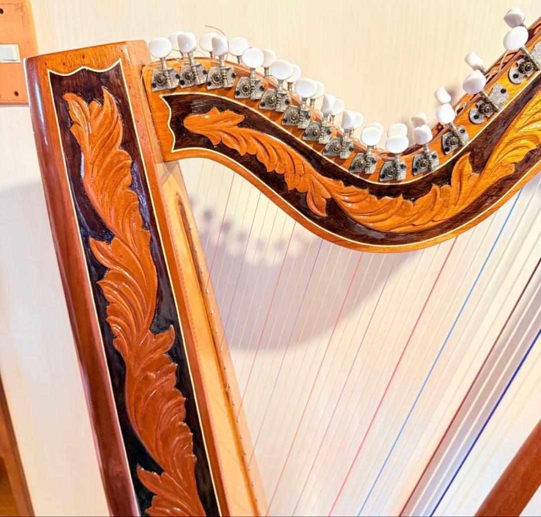 アルパARPA木製装飾ハープ 本体