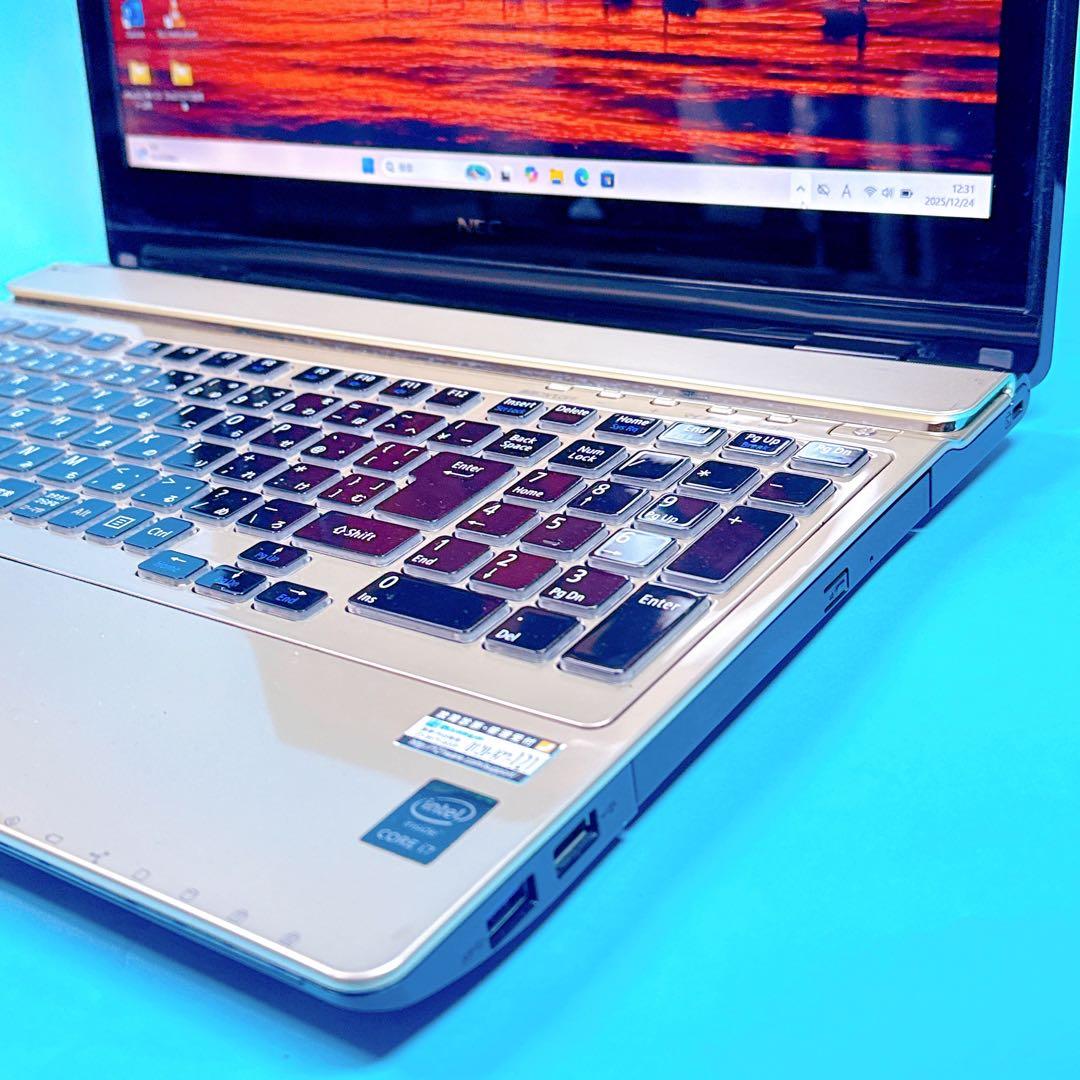 極速i7 16GB SSD win11 ノートパソコン タッチパネル オフィス