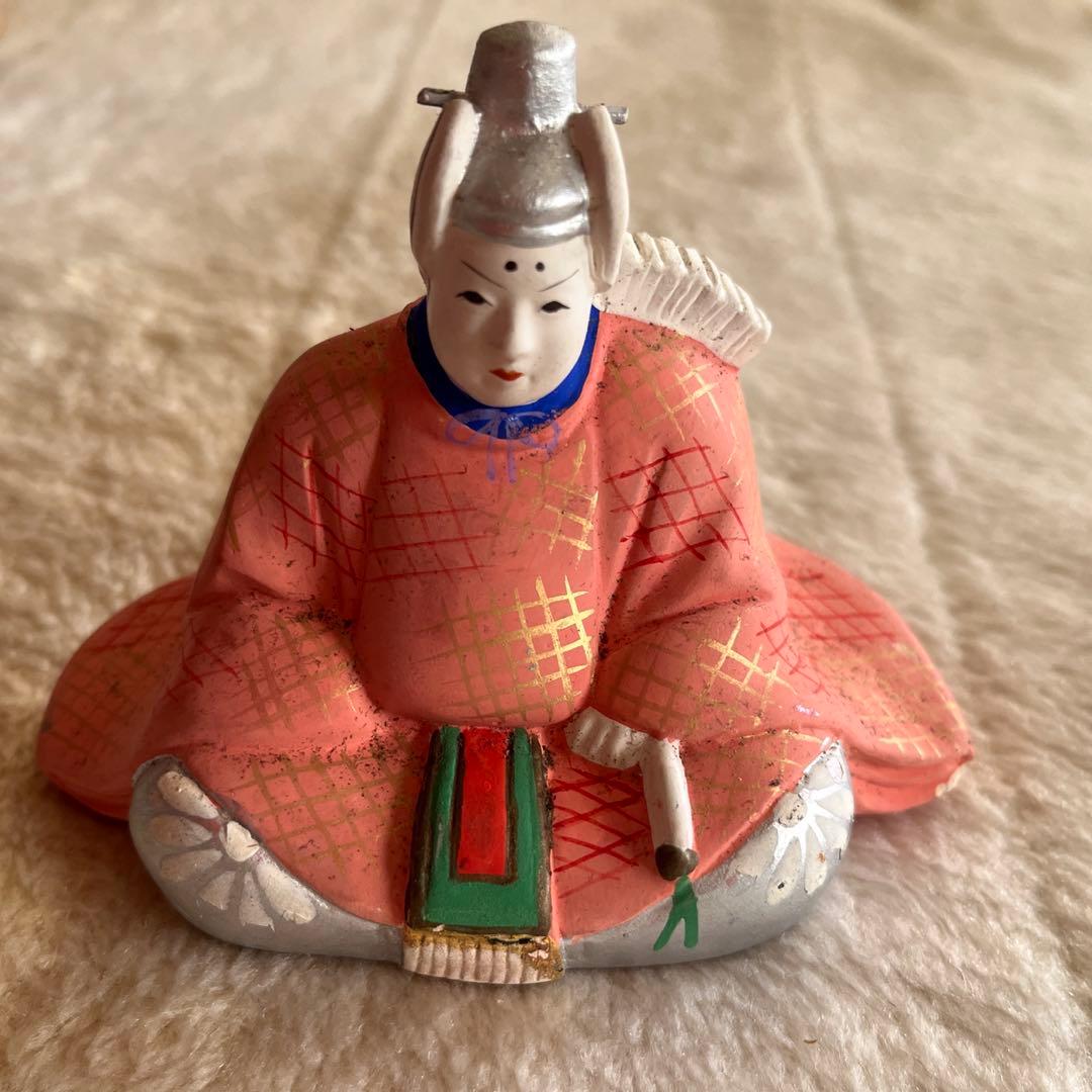 【超希少】元祖　博多人形　六歌仙　人形作家　白水六商店