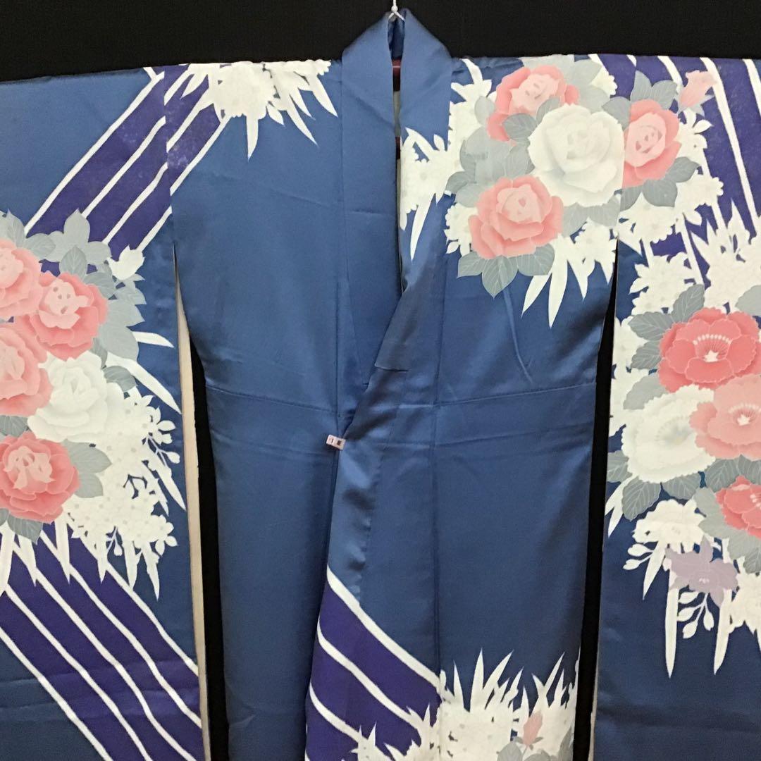 正絹　振袖　長襦袢　袋帯セット　豪華振袖　576-6