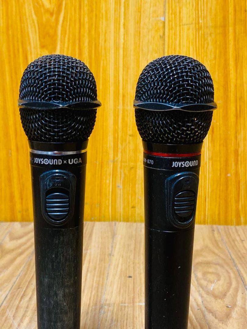 JOYSOUND x UGA ダイナミックマイク 2本セット WM-870