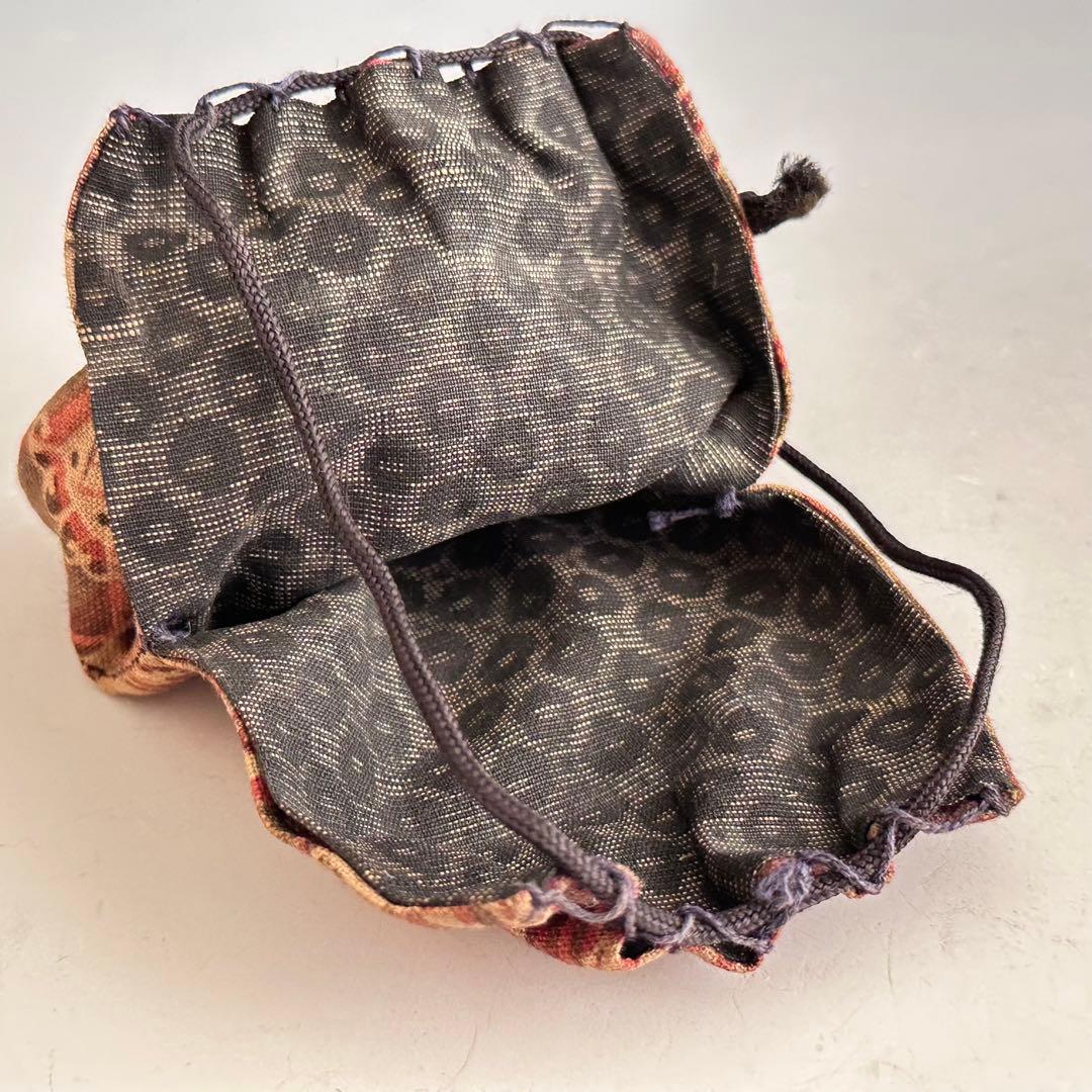 煎茶道具　唐物　点同　古錫　輪花形　茶心壷　茶入　仕服　古作　骨董　古玩