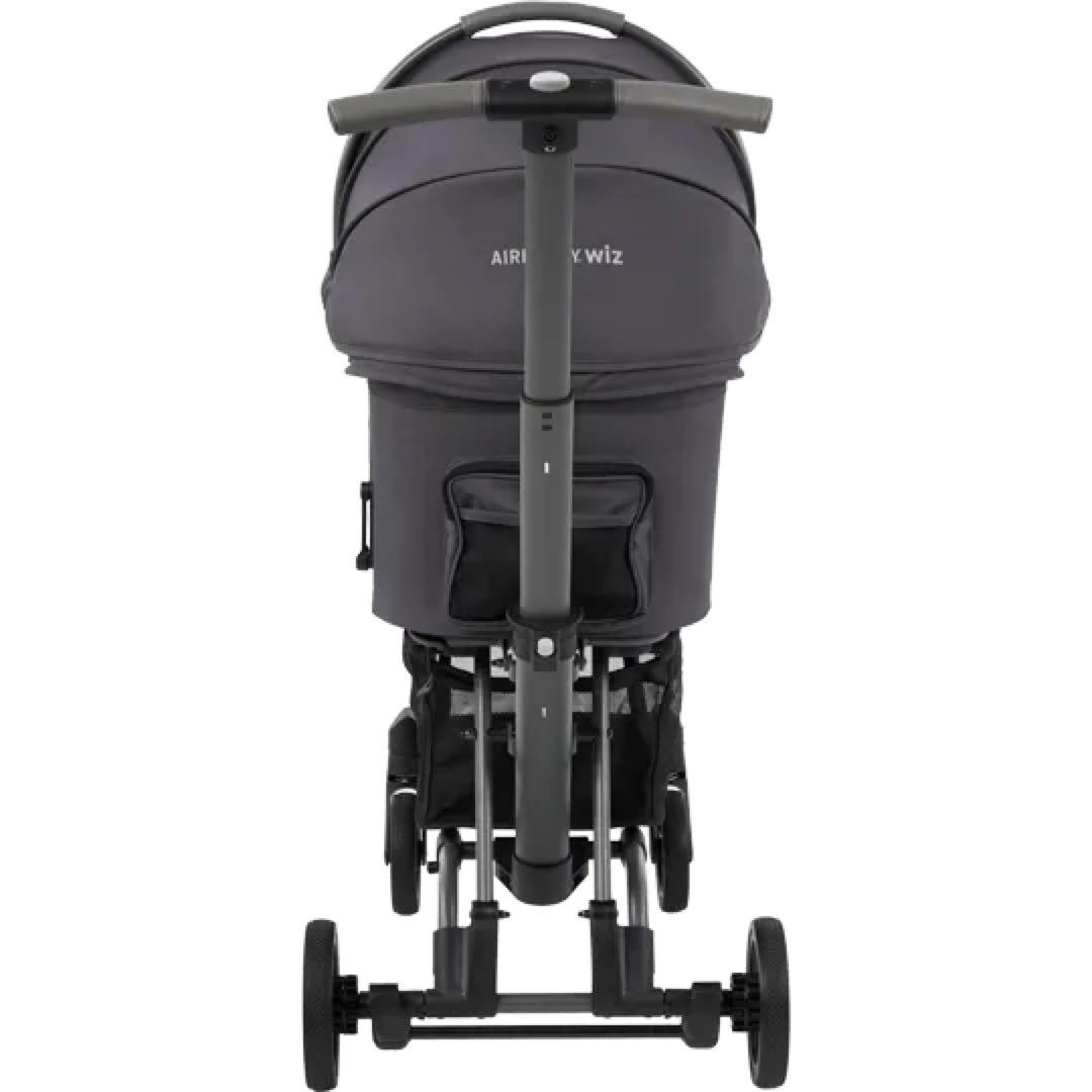 AIRBUGGY WIZ Xディムグレー ペットカート オールインですぐ使える
