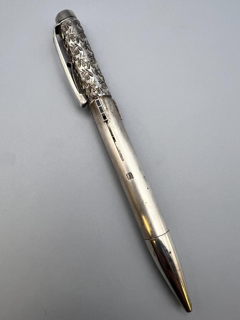 1950年代 ドイツ製 銀製 3色 ペンシル・シャープペンシル Silver