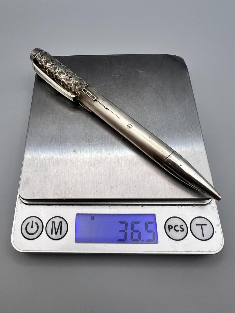 1950年代 ドイツ製 銀製 3色 ペンシル・シャープペンシル Silver