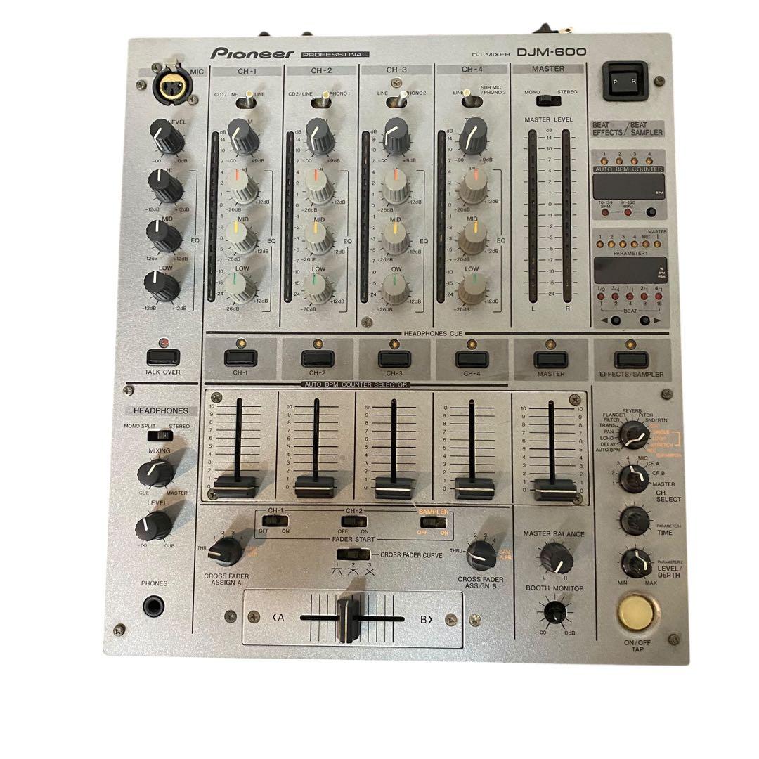 【現状品】パイオニア　DJM-600 DJミキサー