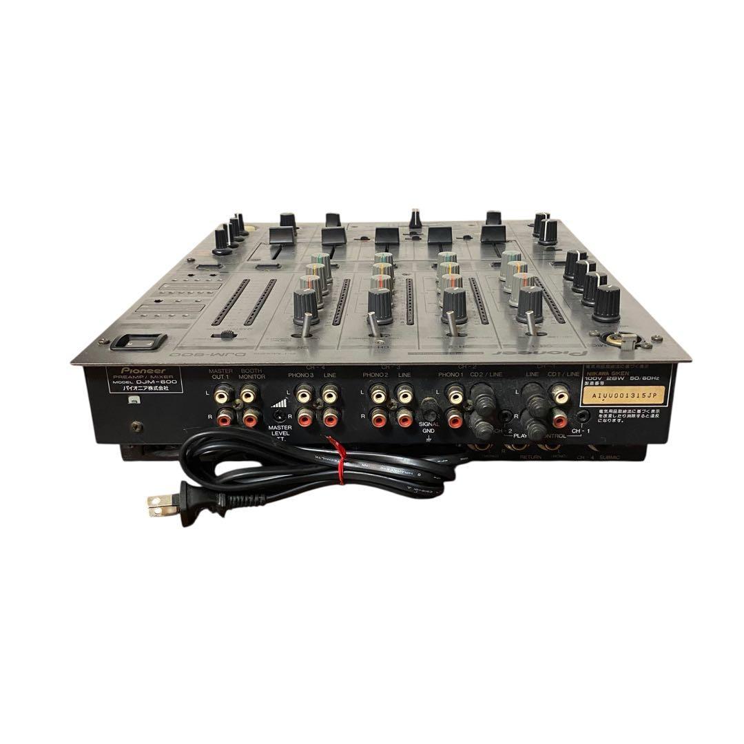 【現状品】パイオニア　DJM-600 DJミキサー