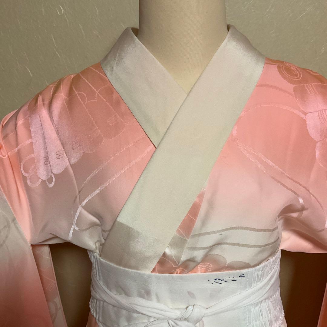 【未使用】振袖　ベビーピンク　百花繚乱