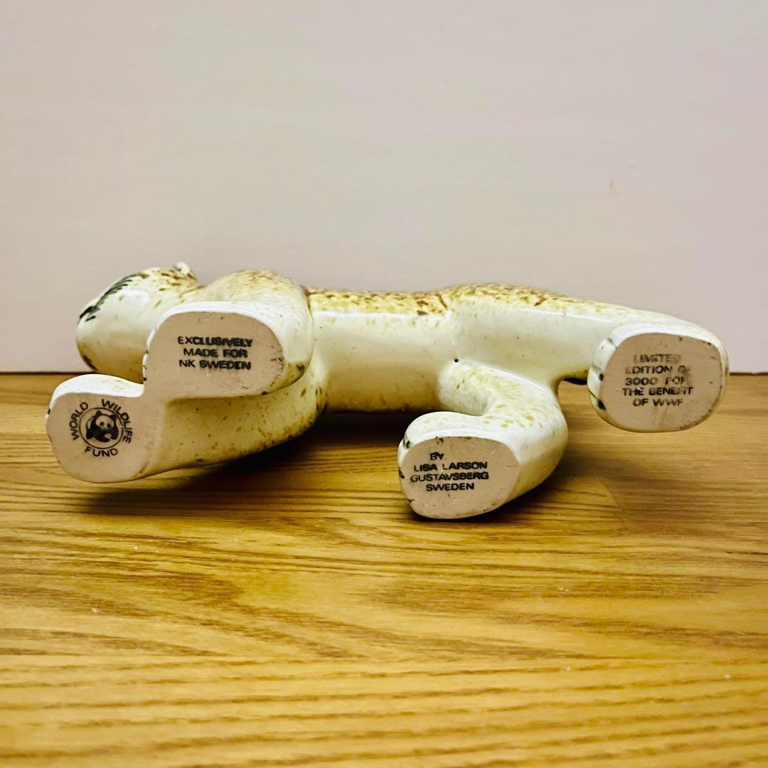 【リサラーソン/WWF/オオヤマネコ】北欧/ビンテージ/希少/山猫/Lodjur