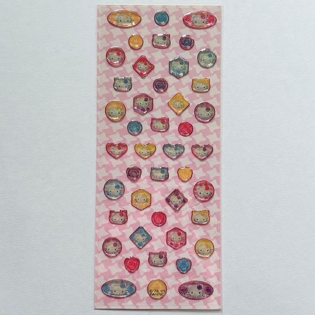 ♡キティ ミミィ シールファイル 2001年 収納 スポンジシール プチエポ♡