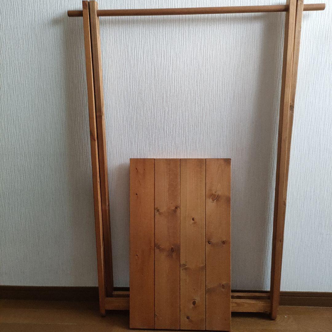 3838　アンテイーク　ハンガーラック　木製