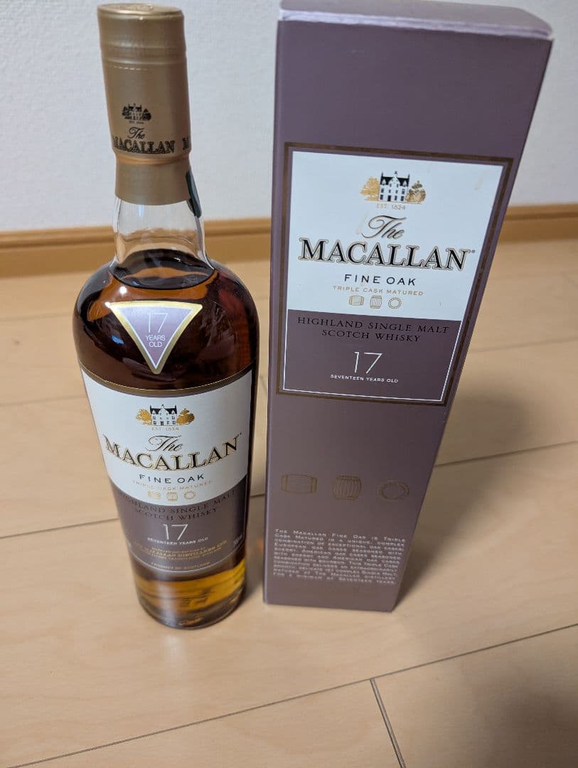 【終売品・レア】The Macallan Fine Oak 17年 700ml