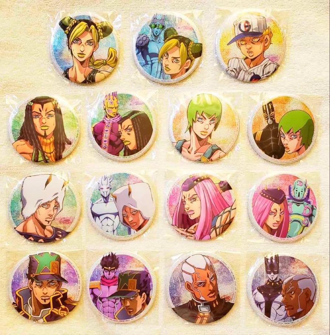 【※店舗限定品！】 ジョジョの奇妙な冒険 ストーンオーシャン グリッター缶バッジ