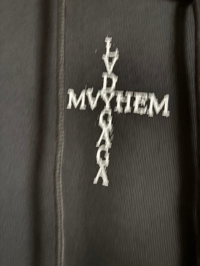 レディガガ来日記念ポップアップ限定デザインフード付トレーナーＬサイズ ブラック