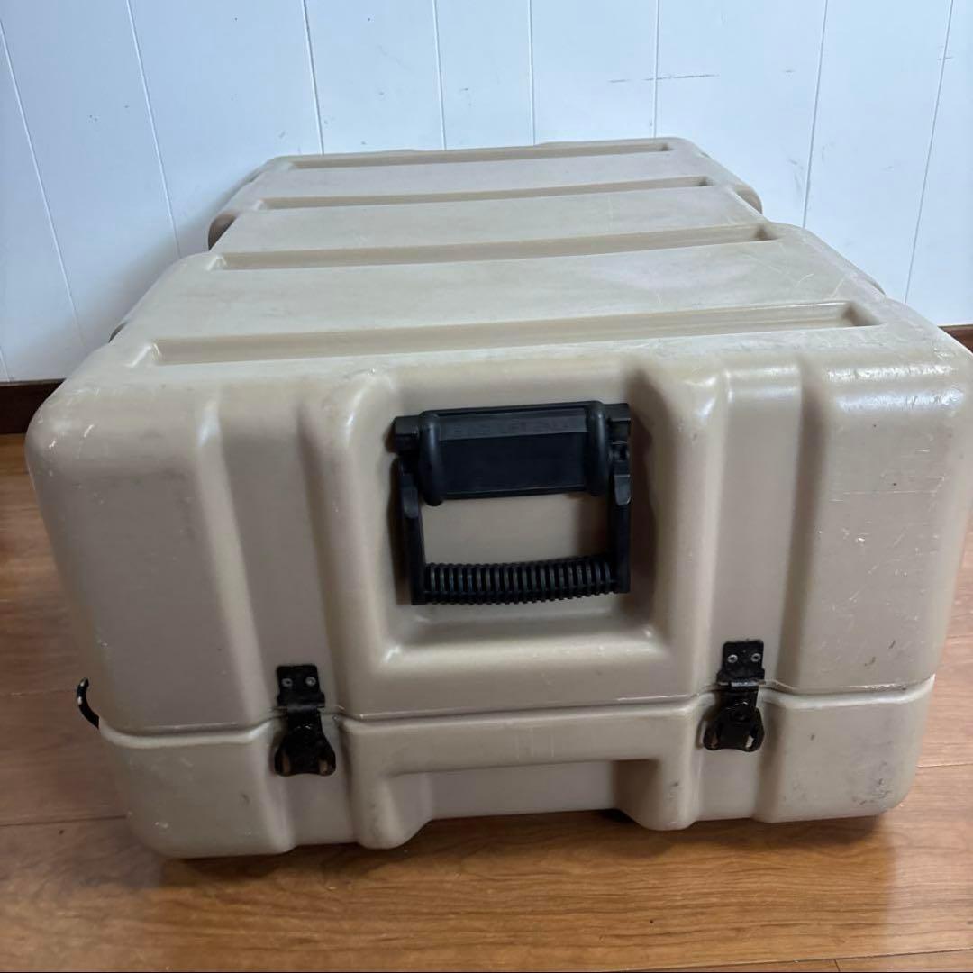 専用出品　米軍　実物　ミリタリー　ハードケース　サンドカラー