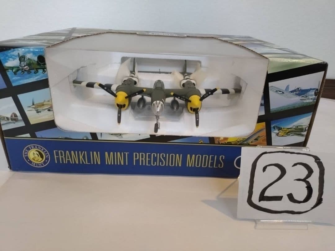 双胴の悪魔　ライトニングP38 LIGHTNING　フランクリンミント　1/48