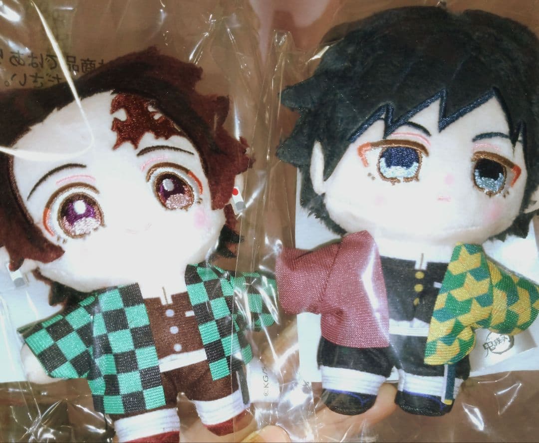 いつぬいふぃっくす 炭治郎くんと義勇さん ぬいぐるみ