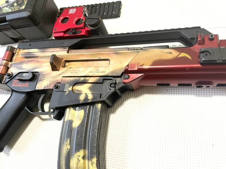 G36c 東京マルイ　フェニックスペイント　荒野行動スキン　ホロサイト付