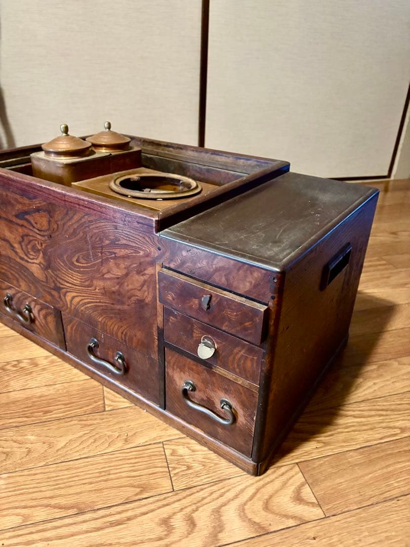 ★長火鉢　骨董