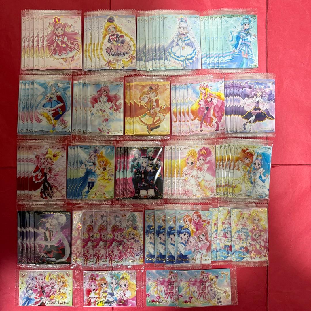 新品 プリキュア ウエハース セット N R SR HR SSR まとめ売り