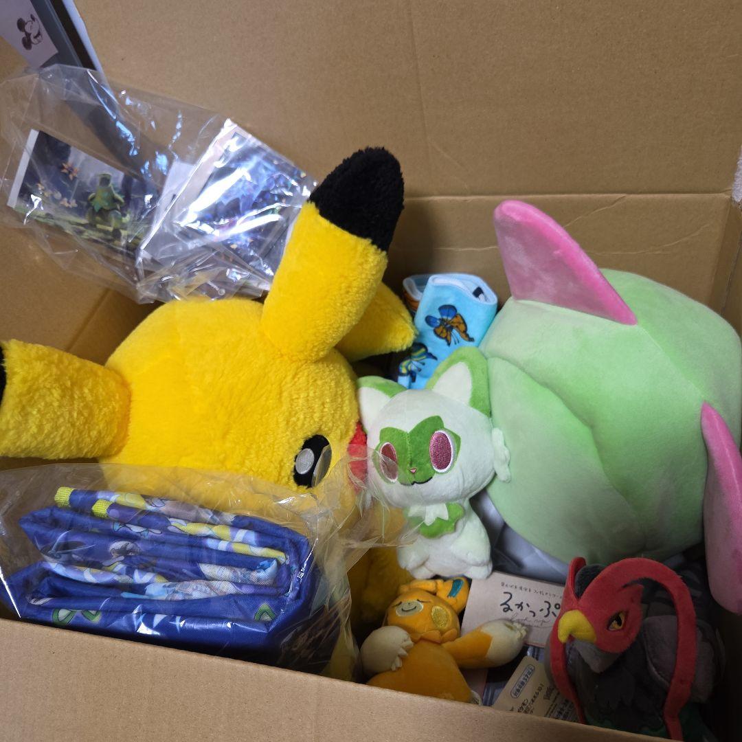 ピカピカボックスセット　ポケモン ぬいぐるみなど
