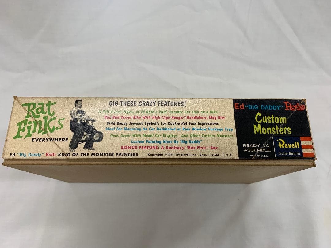 Revell製 Brother Rat Fink on a Bike