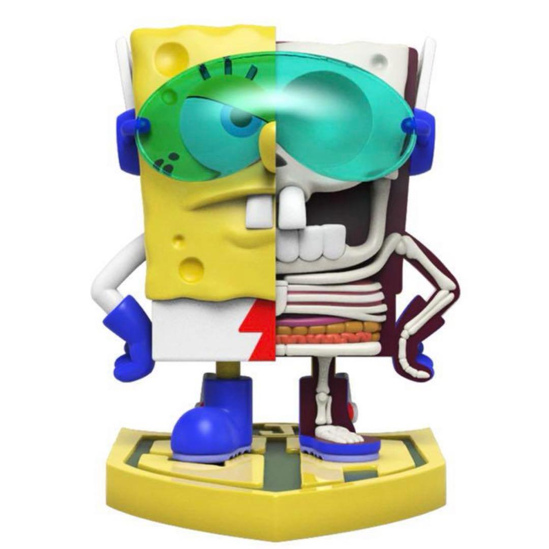 Mighty Jaxx スポンジボブ スーパーエディション 半解剖 フィギュア