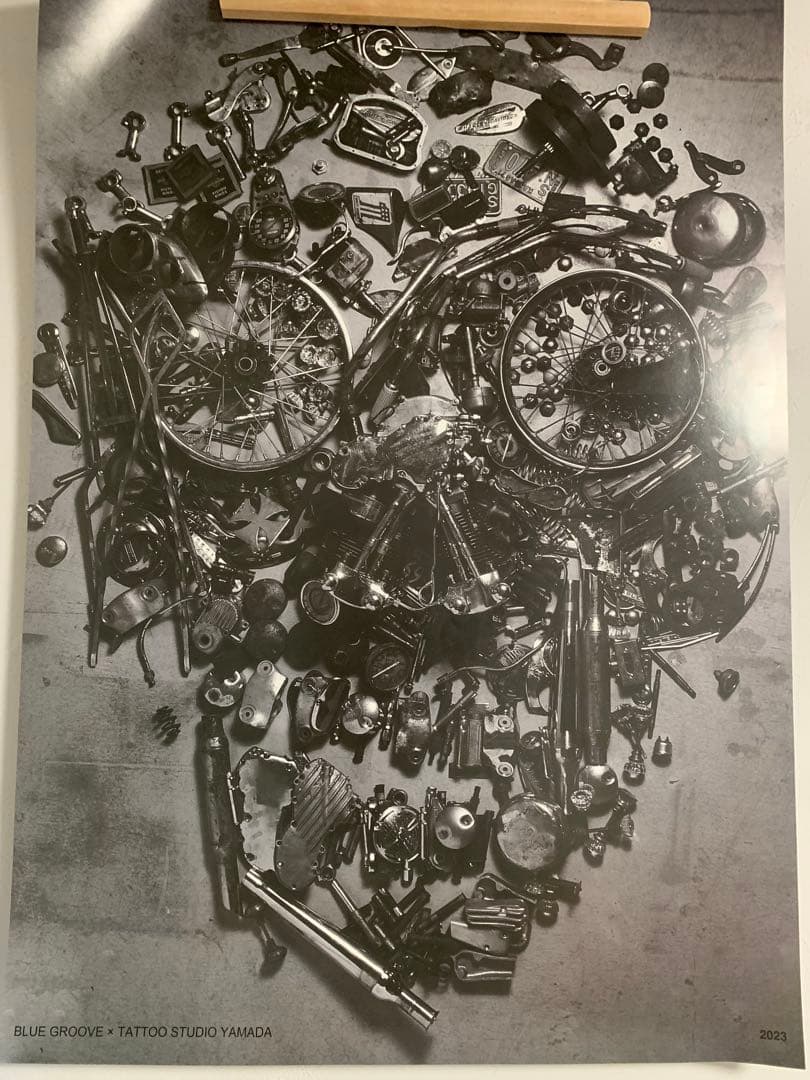 ポスター BLUE GROOVE × TATTOO STUDIO YAMADA