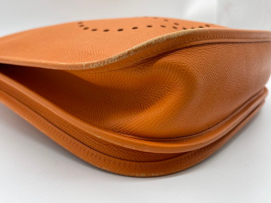 HERMES エルメス エヴリン PM ゴールド □J刻印 ショルダーバッグ