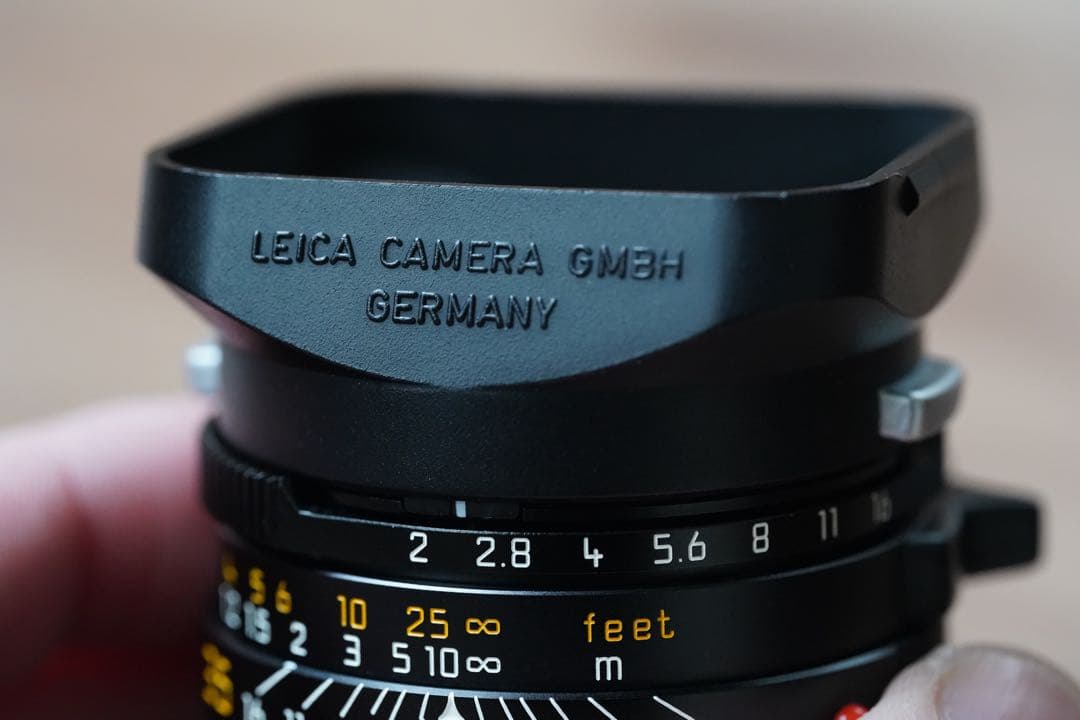 ライカ ズミクロン 35mm 7枚玉 OH済み Leica Summicron