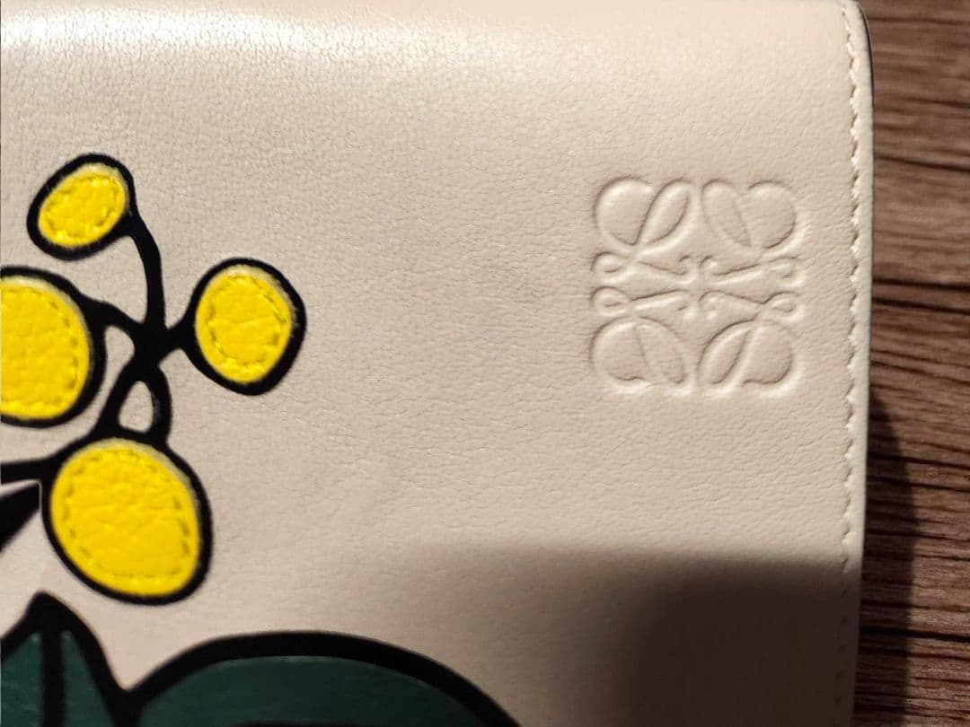 【TomokoN】LOEWE ロエベ 三つ折り財布 ハーバリウム 希少