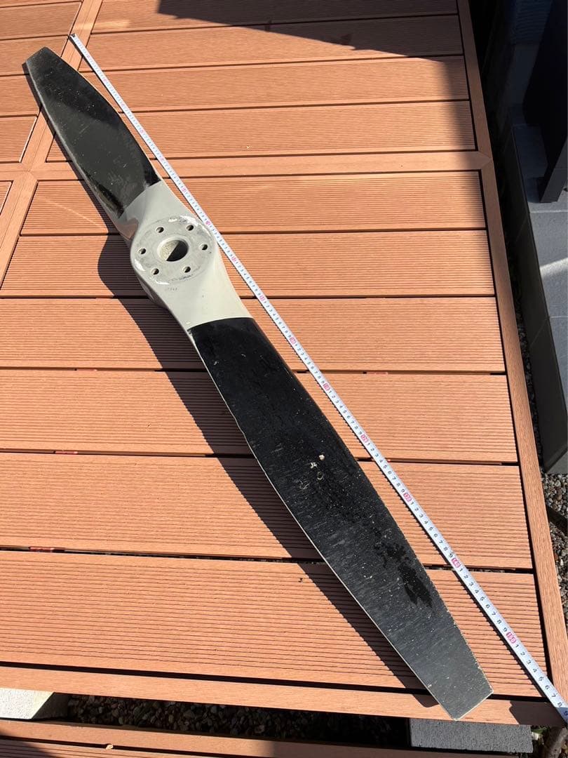 航空モーターグライダーのプロペラ