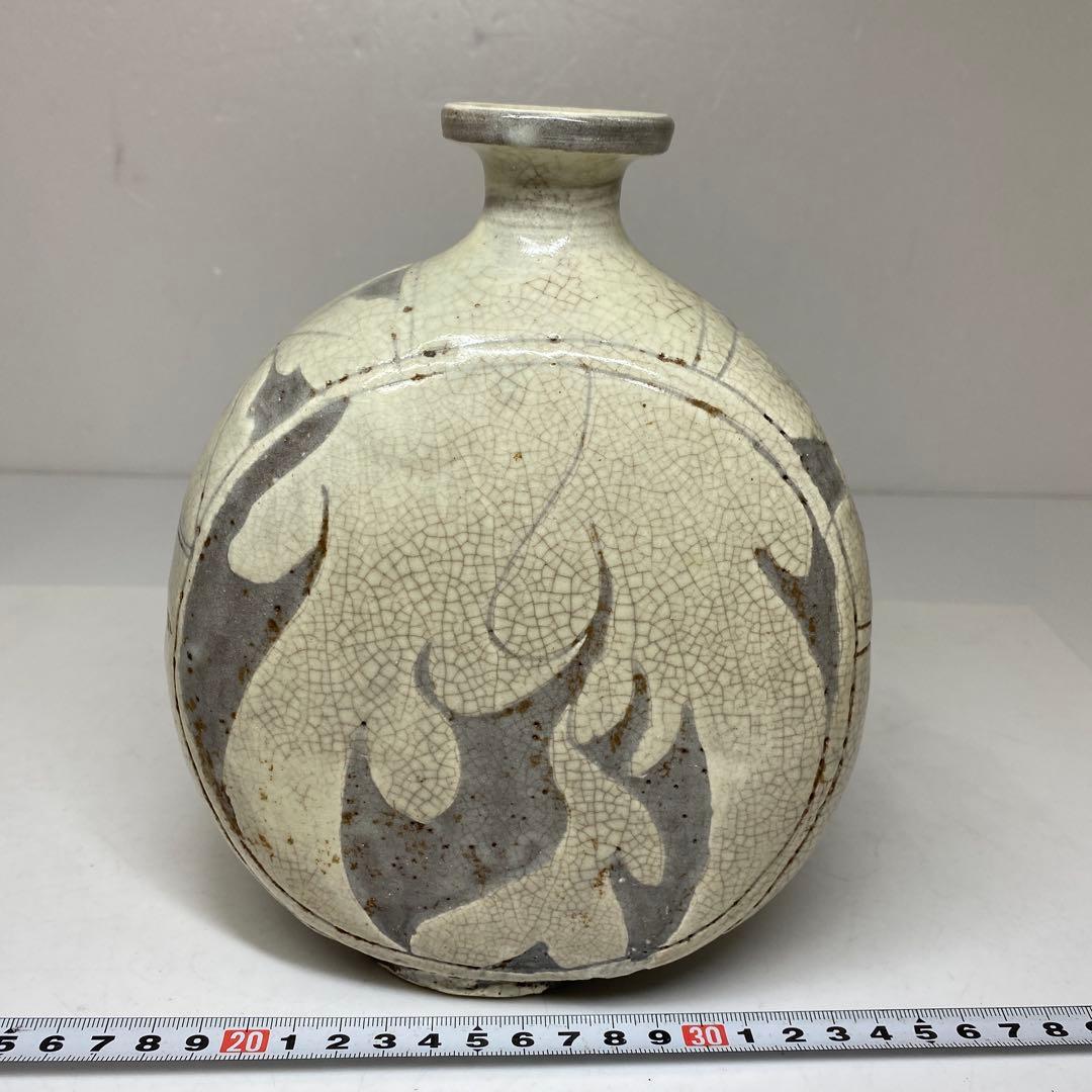 専用　朝鮮美術　鶏竜山徳利　タサオ　東さ7-0330☆2F