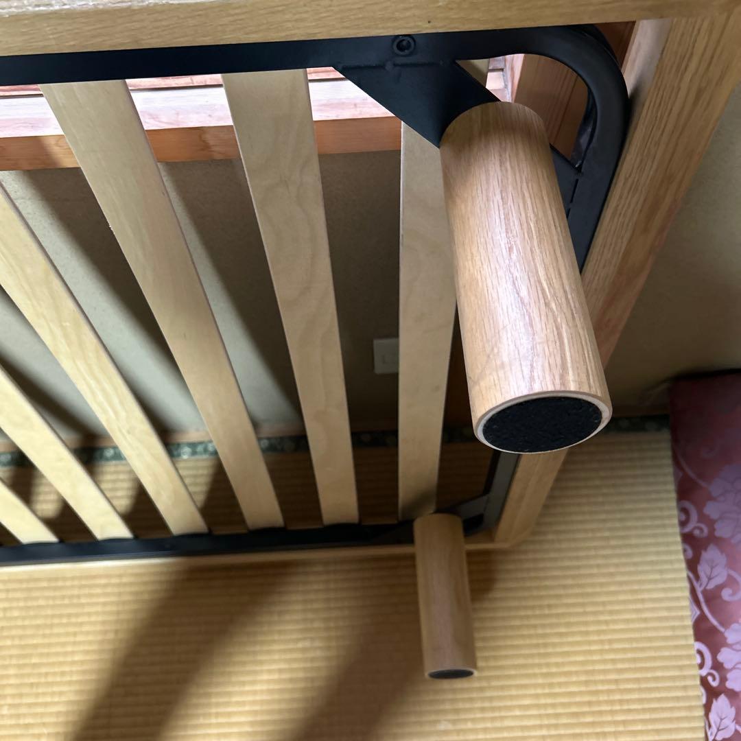 【美品】【無印良品】【旧タイプ】木製 シングル ベッドフレーム