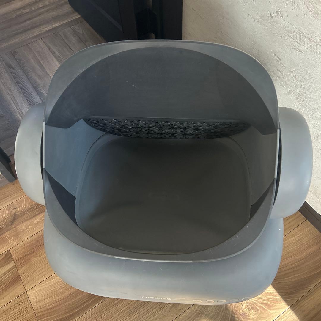 Naekasa 自動猫トイレ M1 グレー 専用袋のオマケ付き
