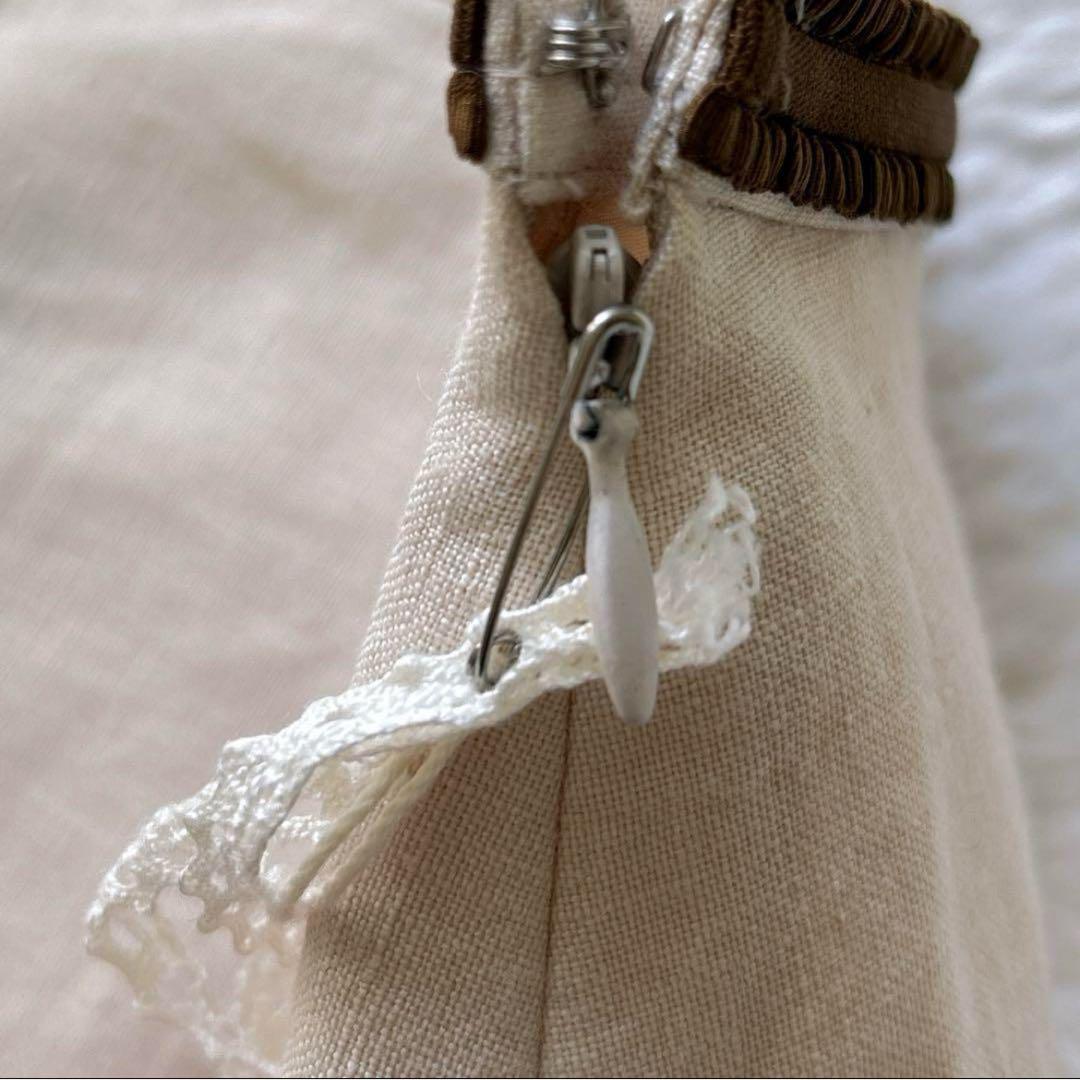 未使用タグ＊ミナペルホネン　BIRD　リネン　スカート