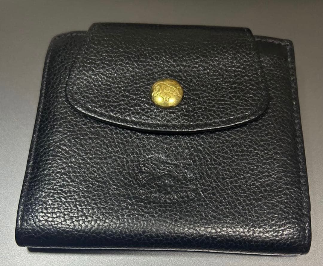 【SALE 美品】イルビゾンテ　がま口折り財布　54202309640
